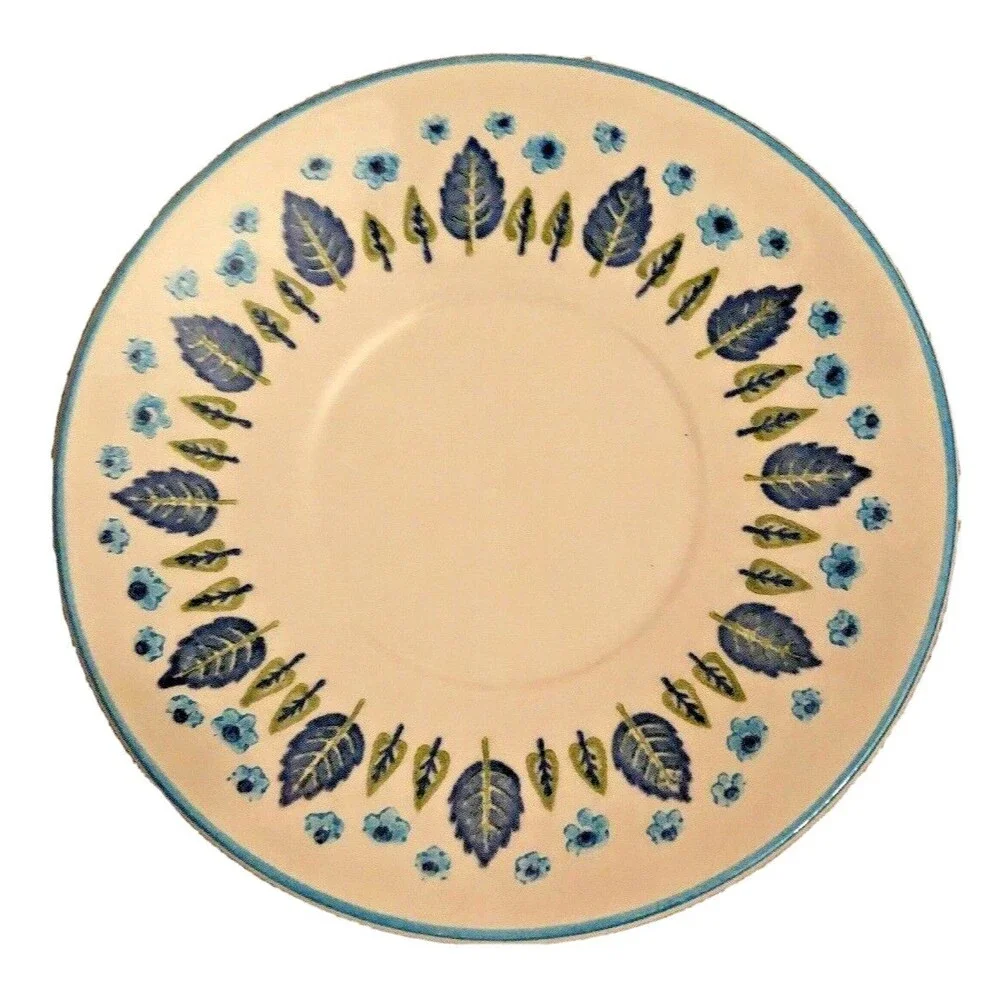 Swiss Alpine Mar-Crest Saucer  5.5